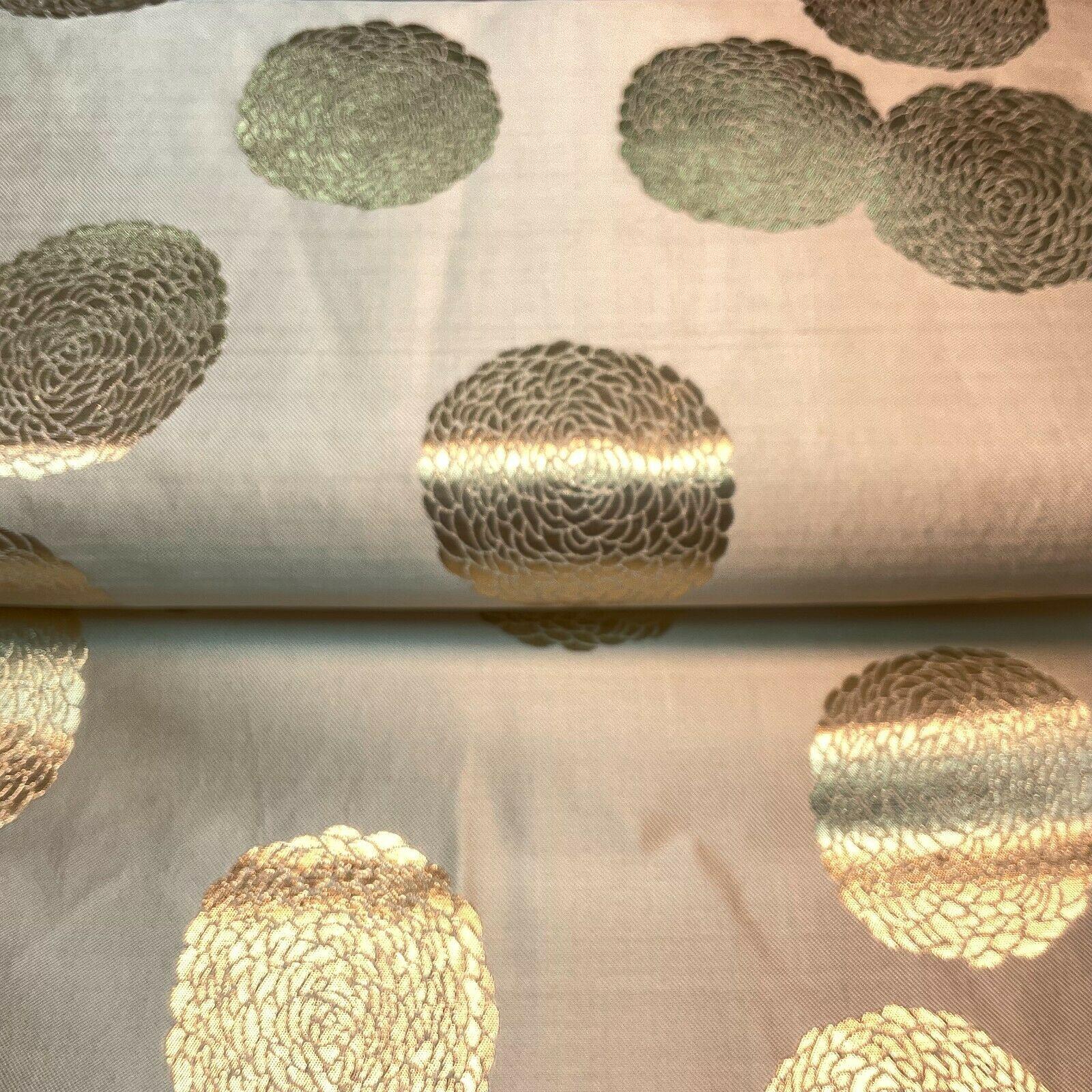 Circle Brocade Wedding Banarsi ideal for Cushion Cover Fabric 147 cm M1596