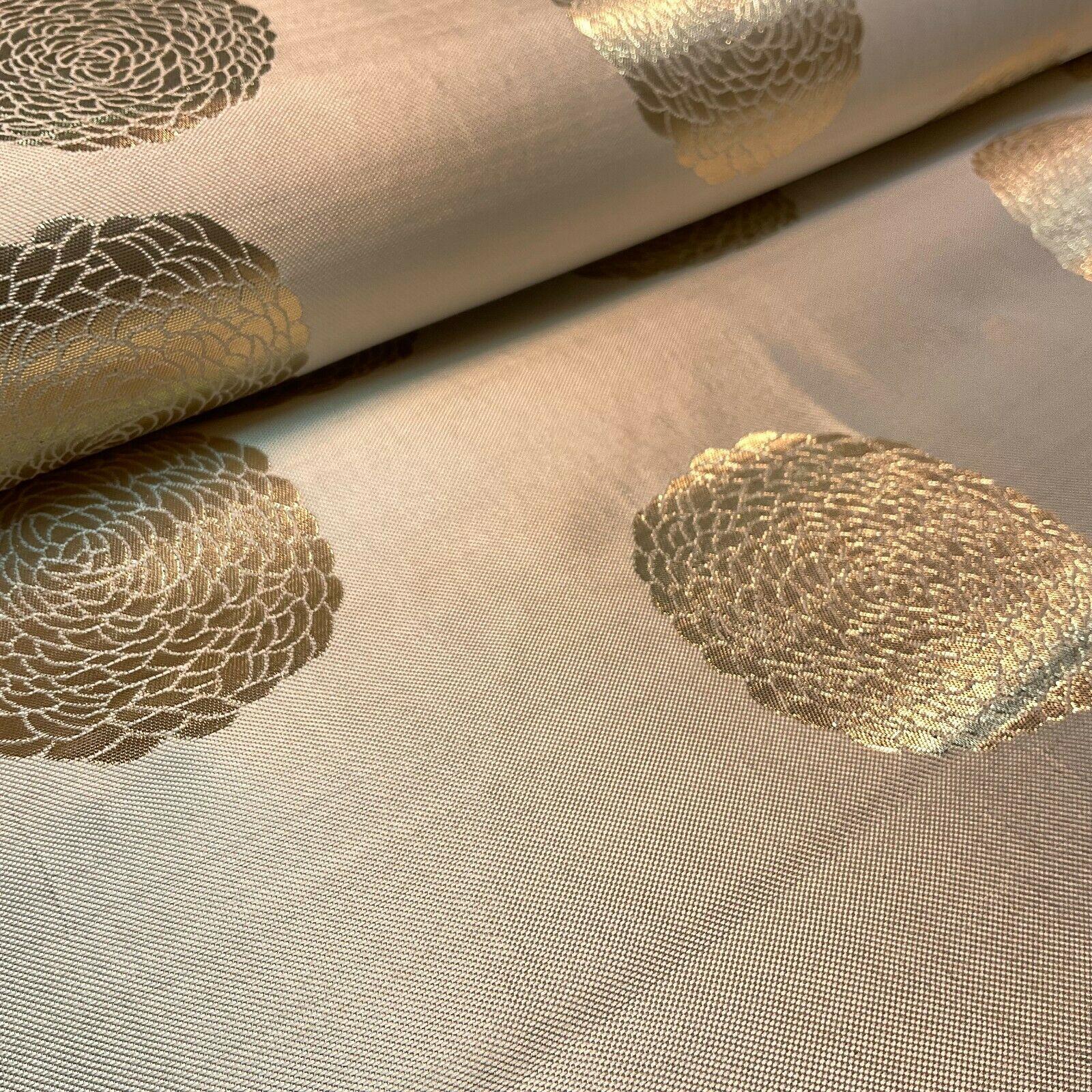 Circle Brocade Wedding Banarsi ideal for Cushion Cover Fabric 147 cm M1596