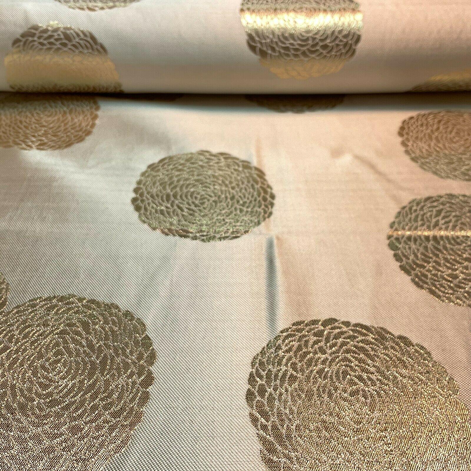 Circle Brocade Wedding Banarsi ideal for Cushion Cover Fabric 147 cm M1596