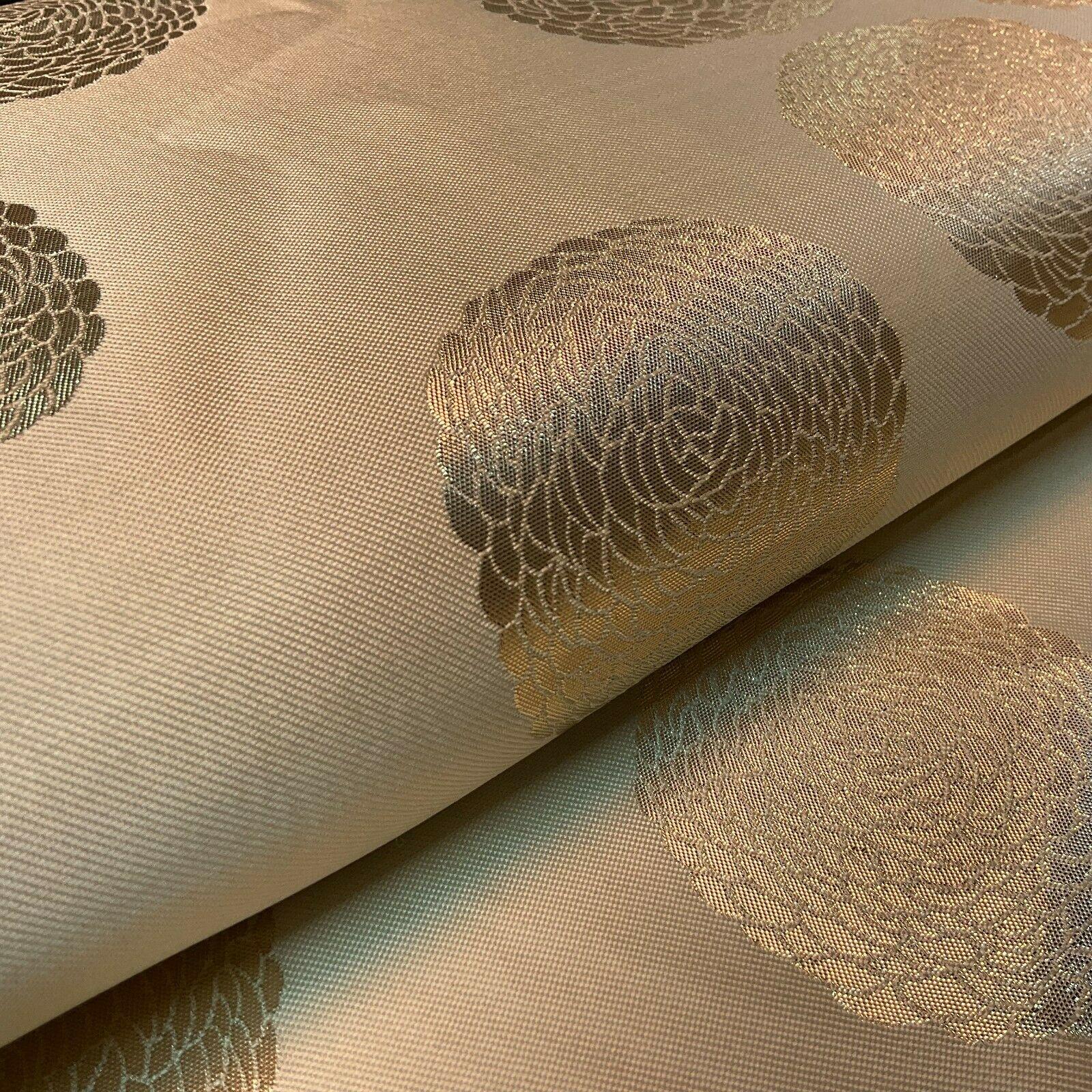 Circle Brocade Wedding Banarsi ideal for Cushion Cover Fabric 147 cm M1596