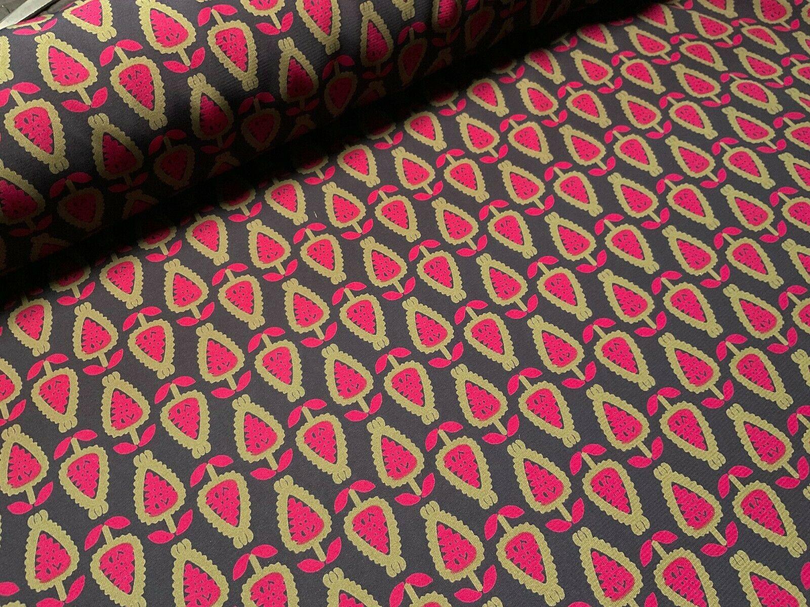 Smooth Crepe Georgette Mixed Designs Printed Dress fabric 147 cm M1602