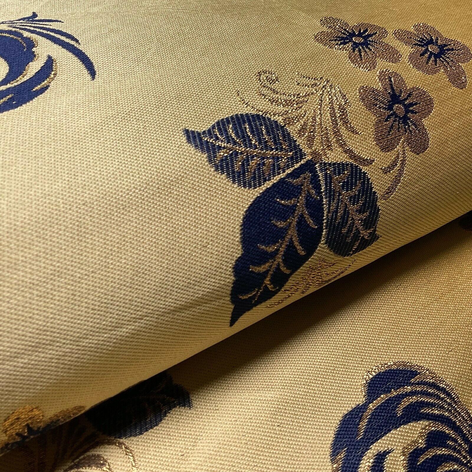 simple Floral Brocade Wedding Banarsi waistcoat Fabric 127 cm wide M1504